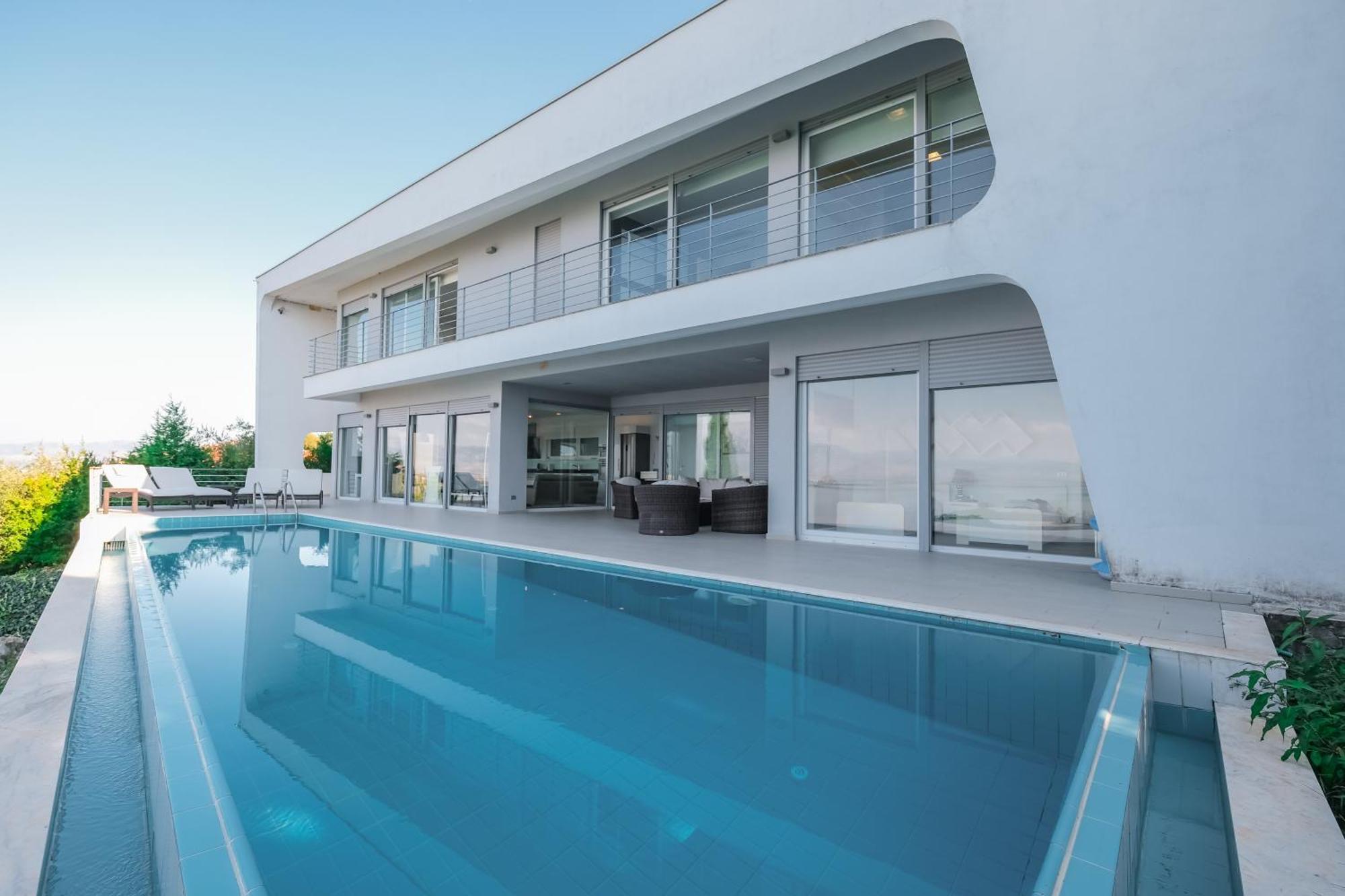 Exclusive Lake Villa Široka Kültér fotó